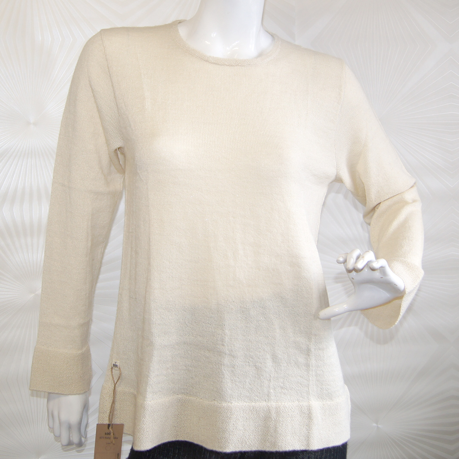 Pullover/sweater SALAMANCA, Farbe/colour: weiß/white eco, Größe/size: S