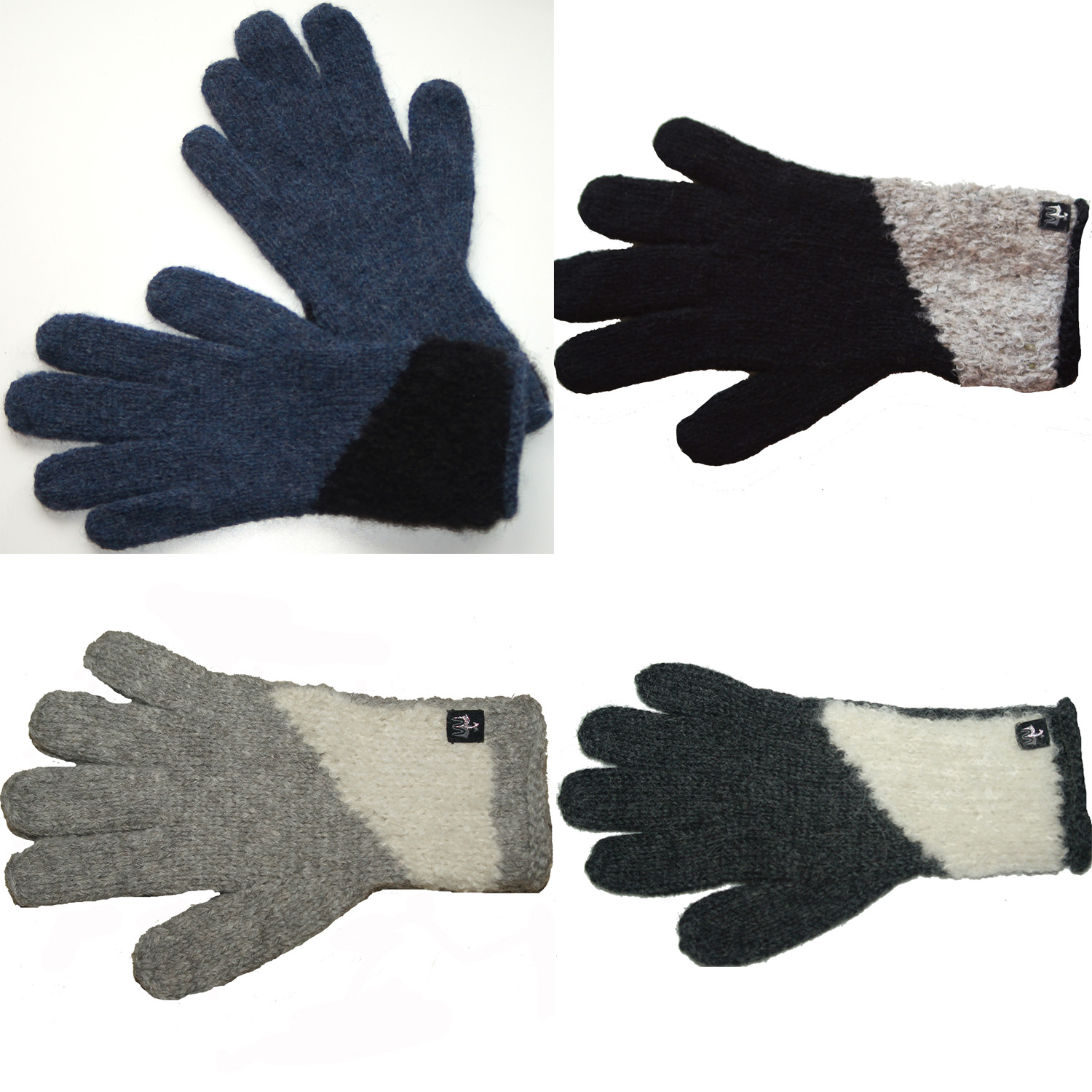 Handschuhe/gloves HUANCAYO, Farbe/colour: schwarz-grau/black gray